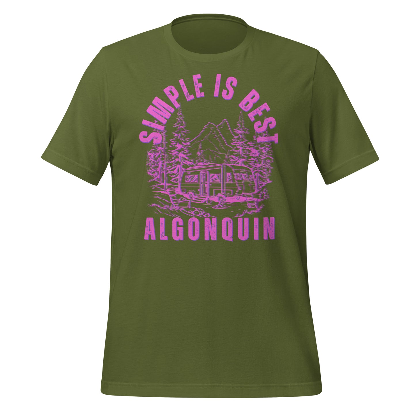 Simple is Best Algonquin Trailer - Unisex t-shirt