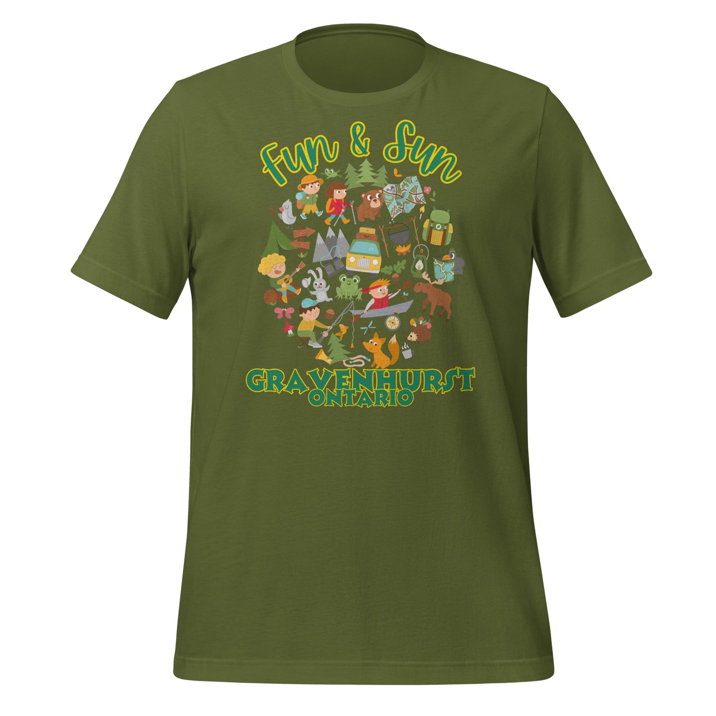 Fun & Sun Gravenhurst Ontario - Unisex t-shirt