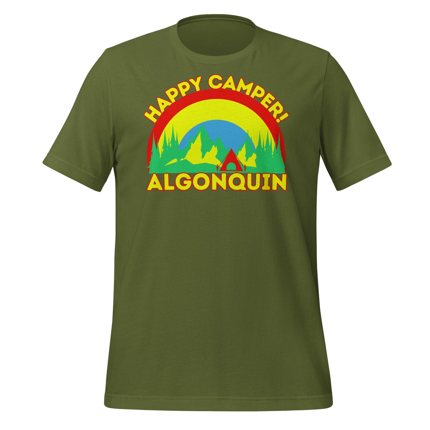 Happy Camper Algonquin Rainbow - Unisex t-shirt