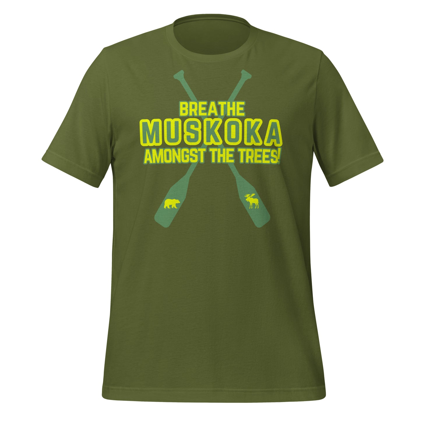 Breathe Amongst The Trees Muskoka - Unisex t-shirt