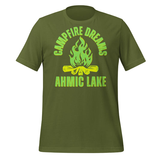 Ahmic Lake Campfire Dreams - Unisex t-shirt