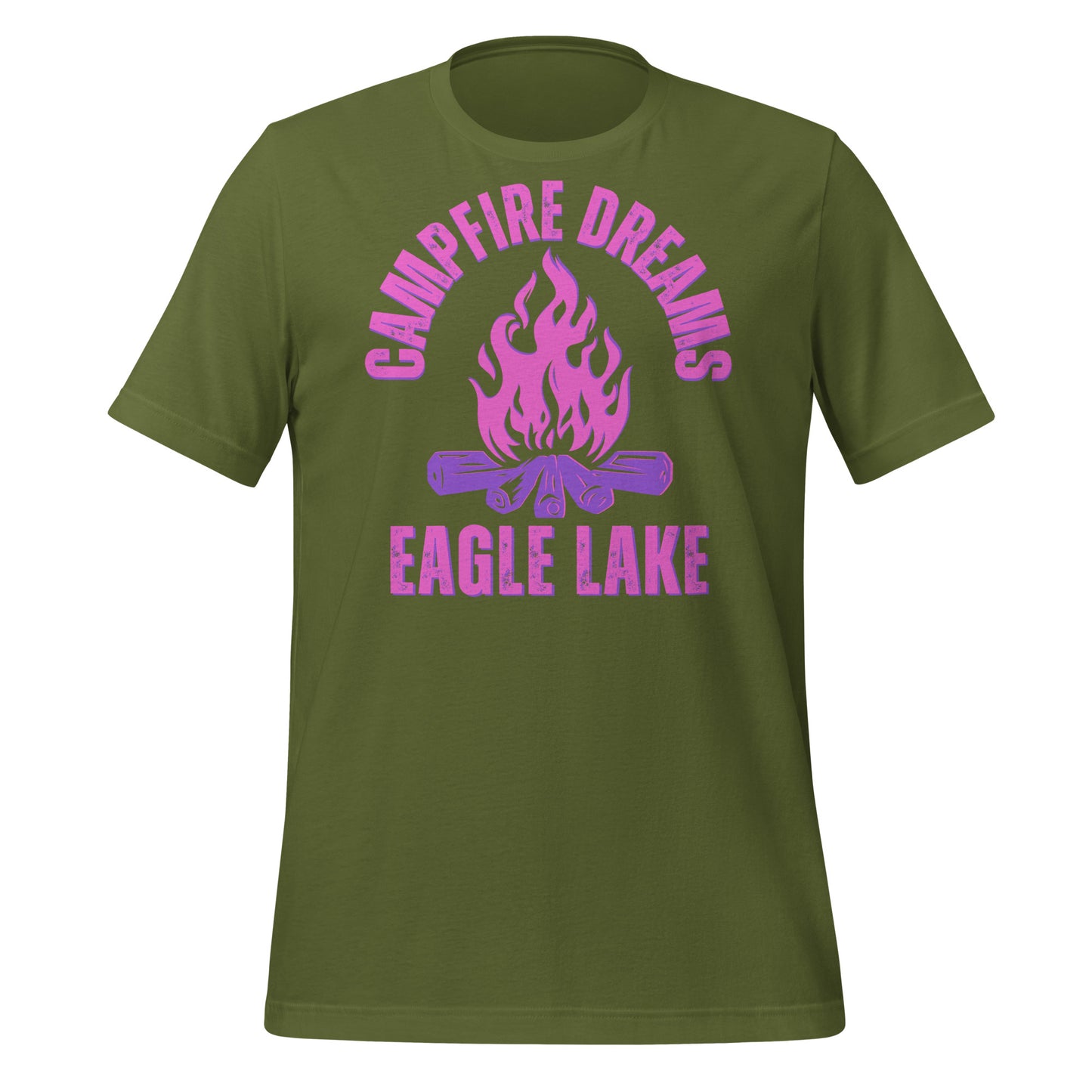 Eagle Lake Campfire Dreams - Unisex t-shirt