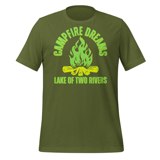 Lake of Two Rivers Campfire Dreams - Unisex t-shirt