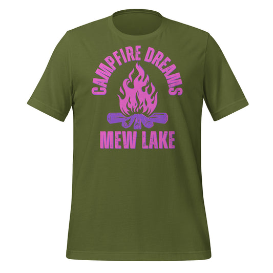 Mew Lake Campfire Dreams Pink - Unisex t-shirt
