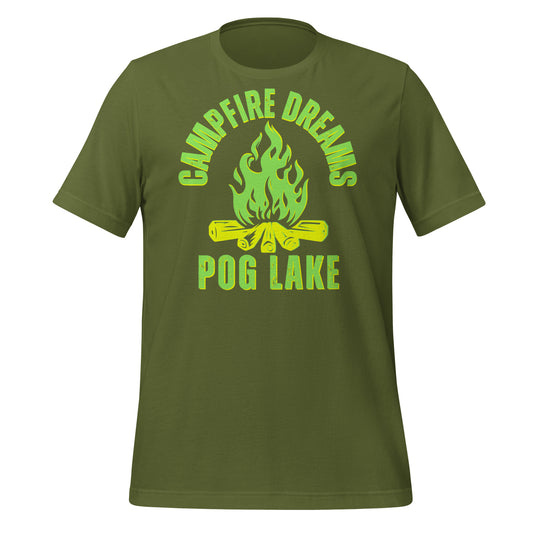 Pog Lake Campfire Dreams - Unisex t-shirt