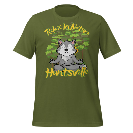 Huntsville Relax in Nature Wolf - Unisex t-shirt