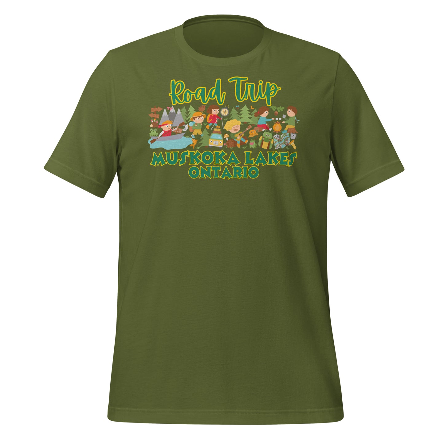 Muskoka Lakes Ontario Road Trip - Unisex t-shirt