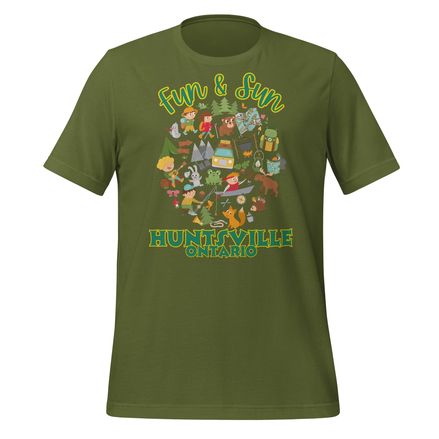 Huntsville Ontario Fun & Sun - Unisex t-shirt