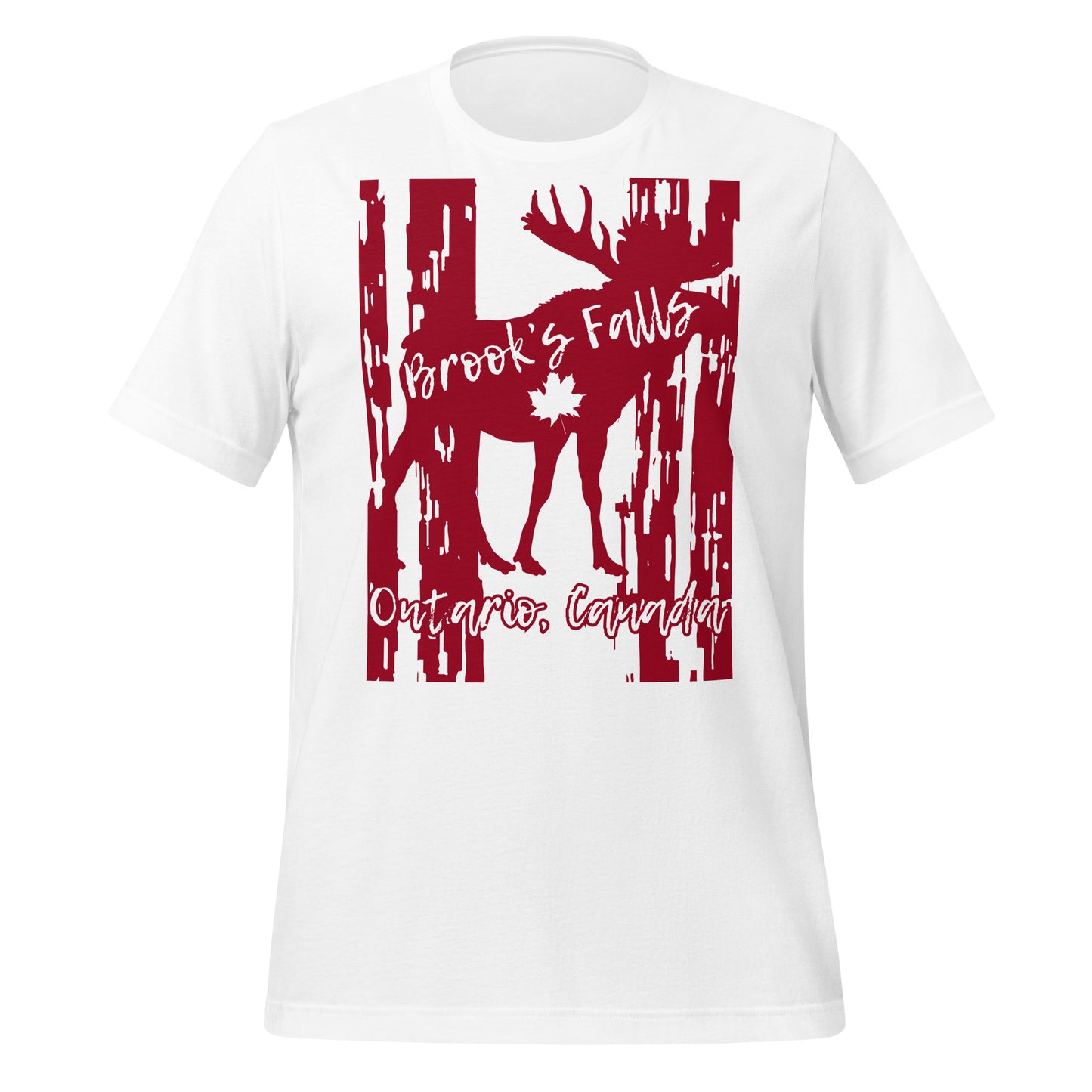 Brook's Falls Ontario - Unisex t-shirt