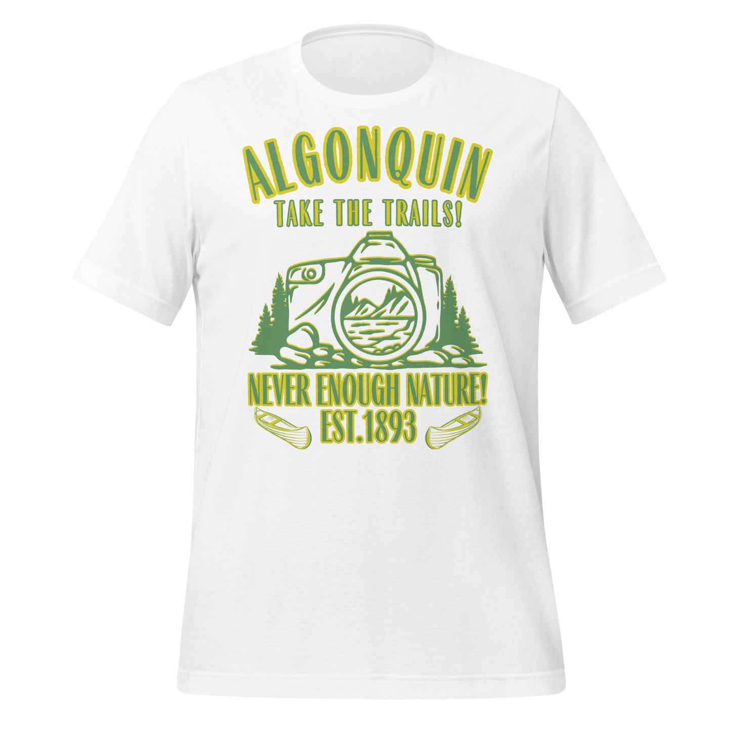 Algonquin Take The Trails Vintage Look - Unisex t-shirt