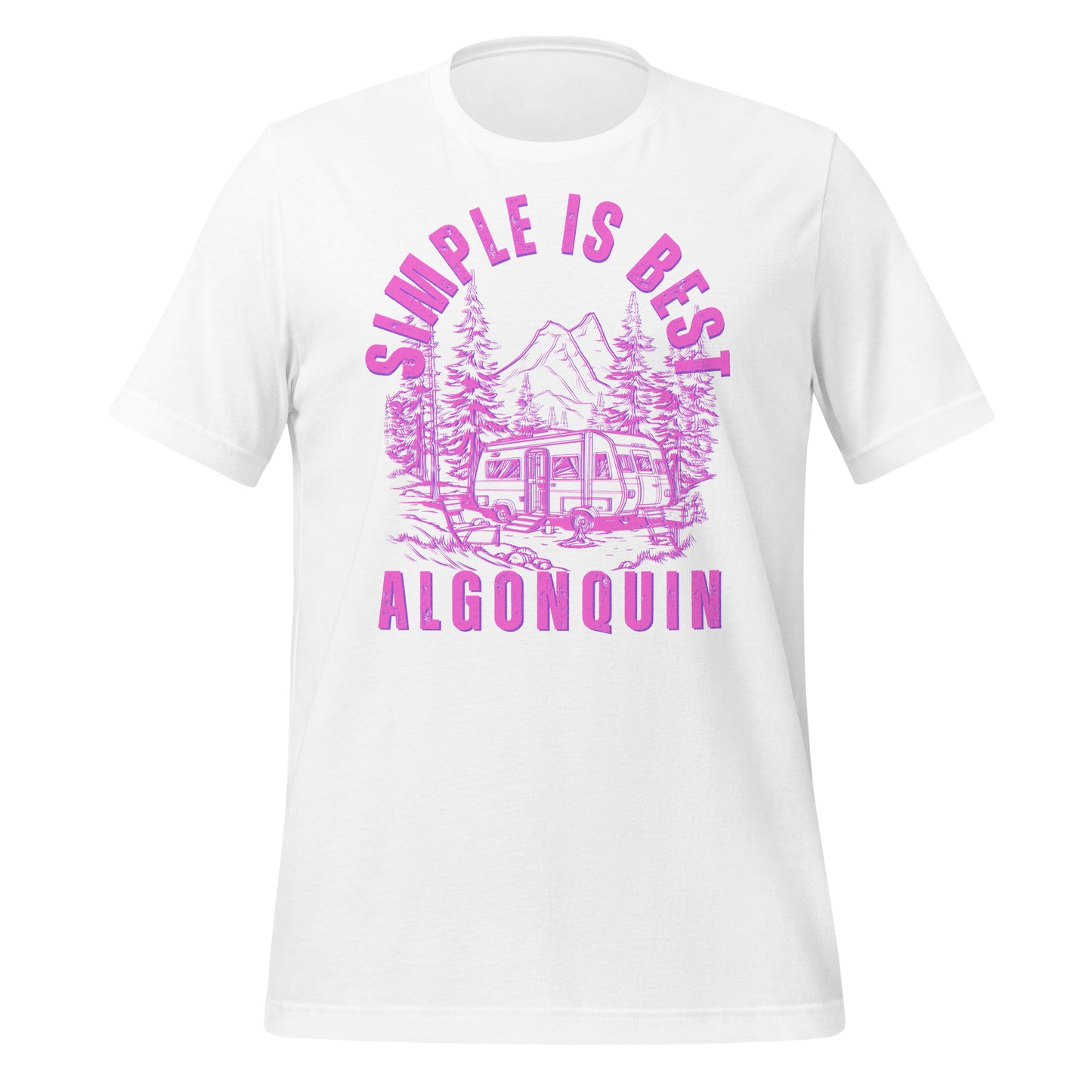 Simple is Best Algonquin Trailer - Unisex t-shirt
