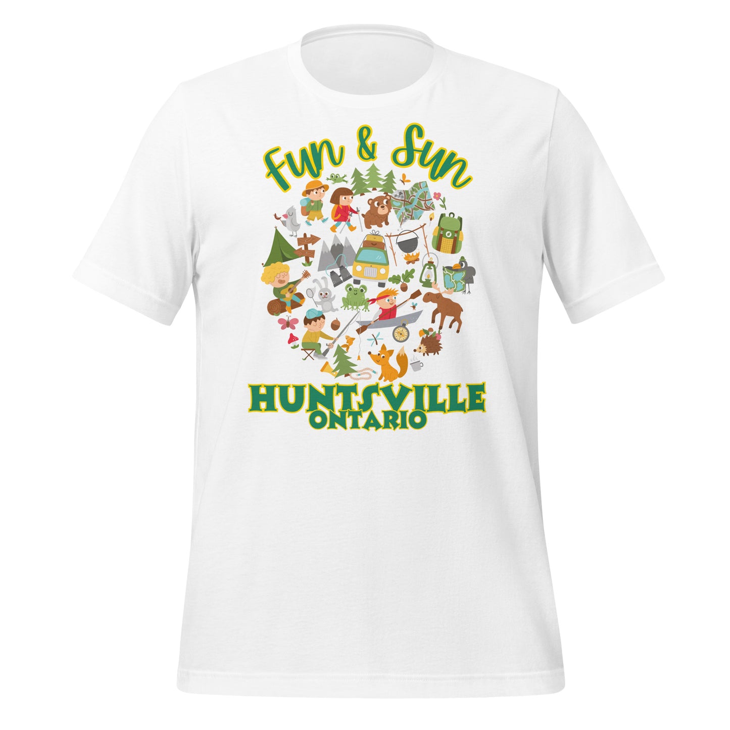Fun & Sun Huntsville Ontario - Unisex t-shirt
