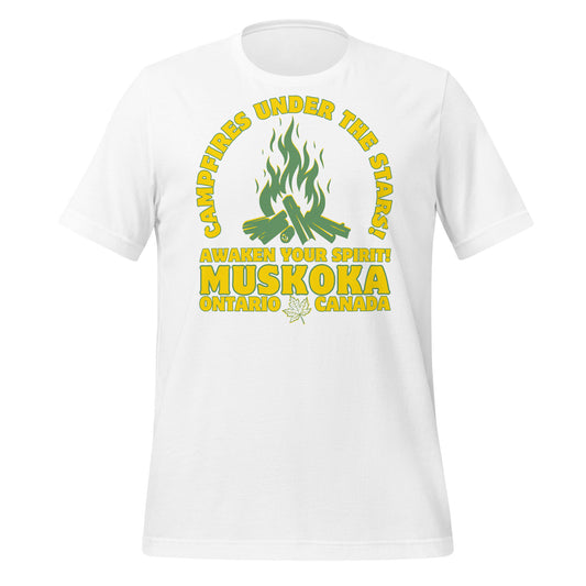 Campfires Under The Stars Muskoka - Unisex t-shirt