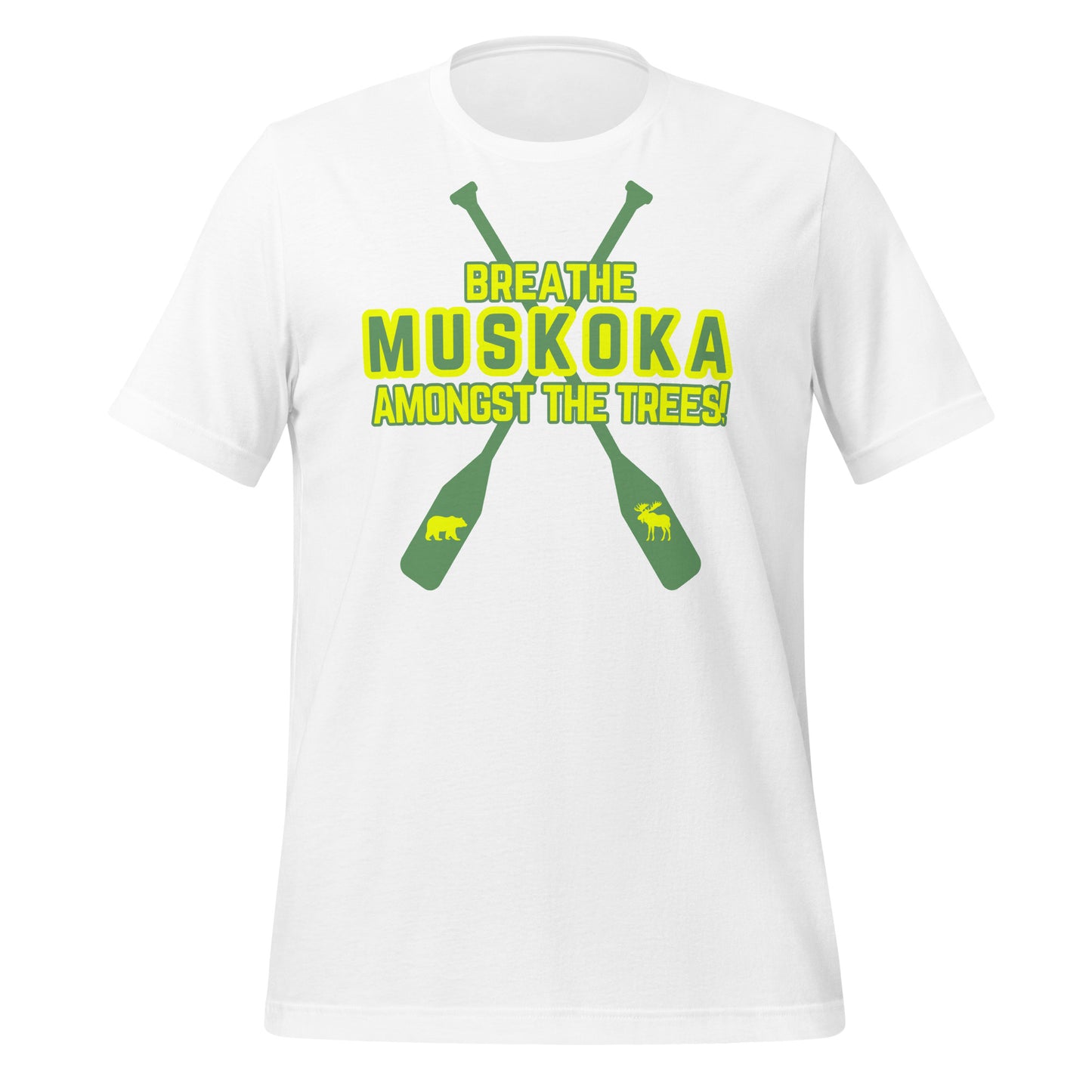 Breathe Amongst The Trees Muskoka - Unisex t-shirt