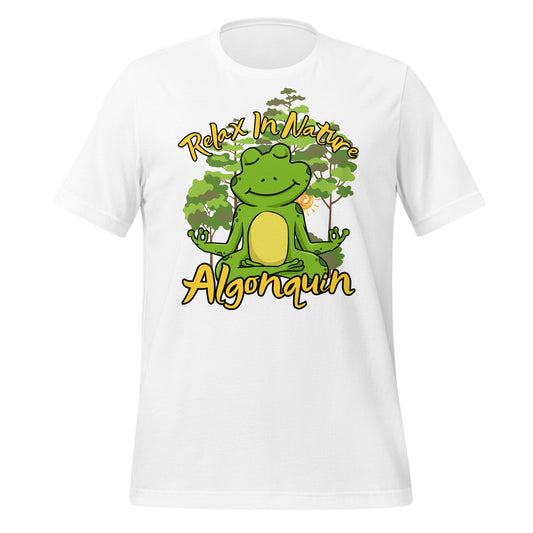 Algonquin Relax in Nature Frog - Unisex t-shirt