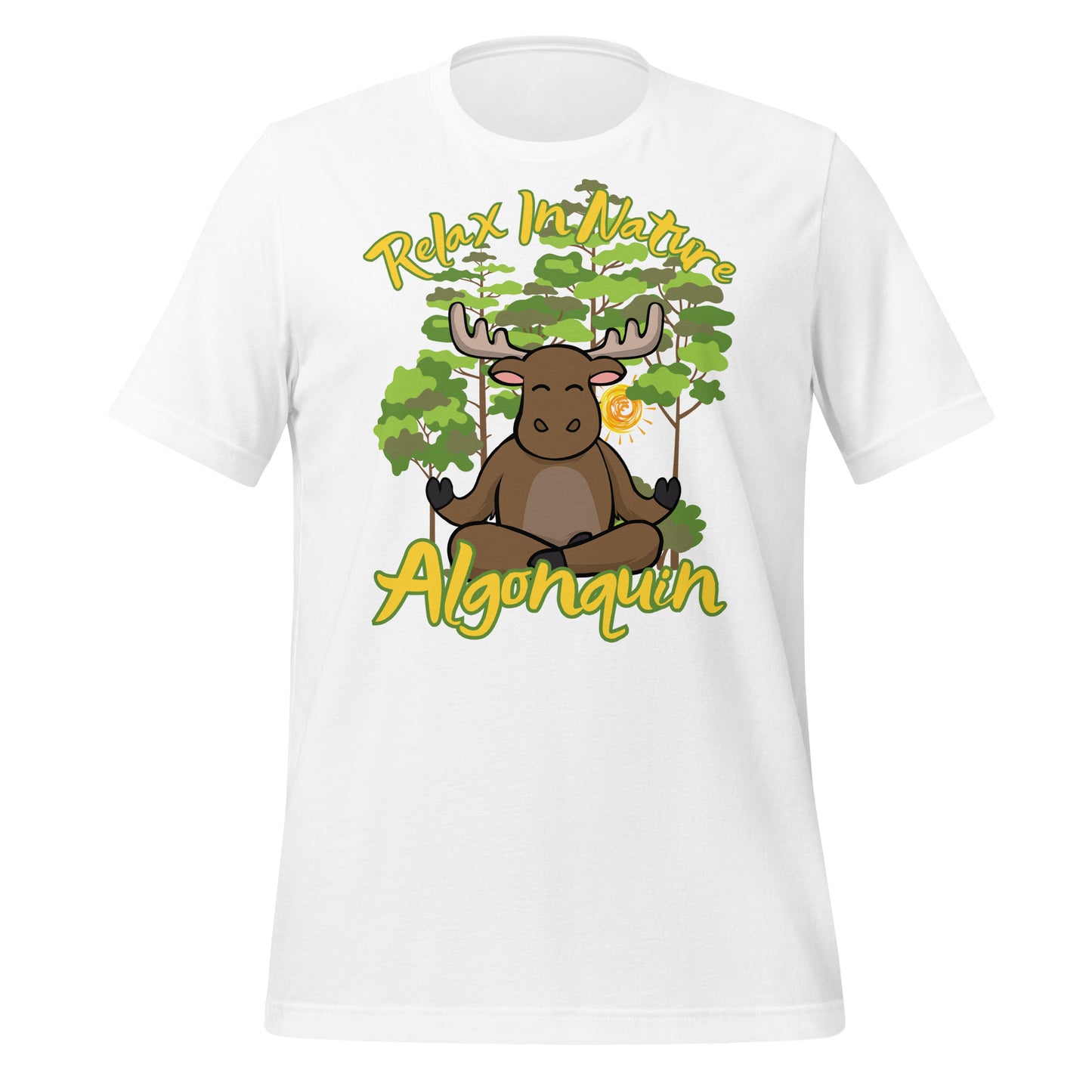 Algonquin Relax in Nature Moose - Unisex t-shirt