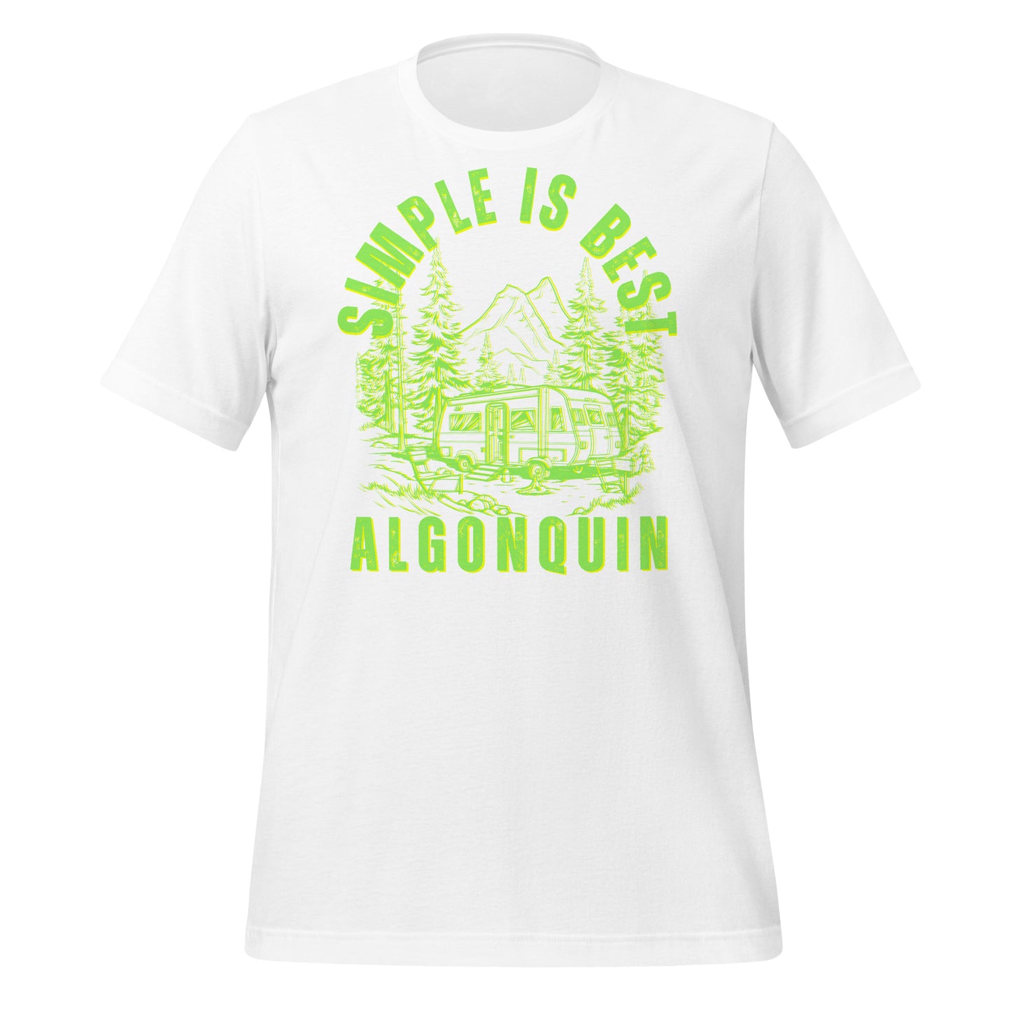 Algonquin Simple Is Best Trailer - Unisex t-shirt
