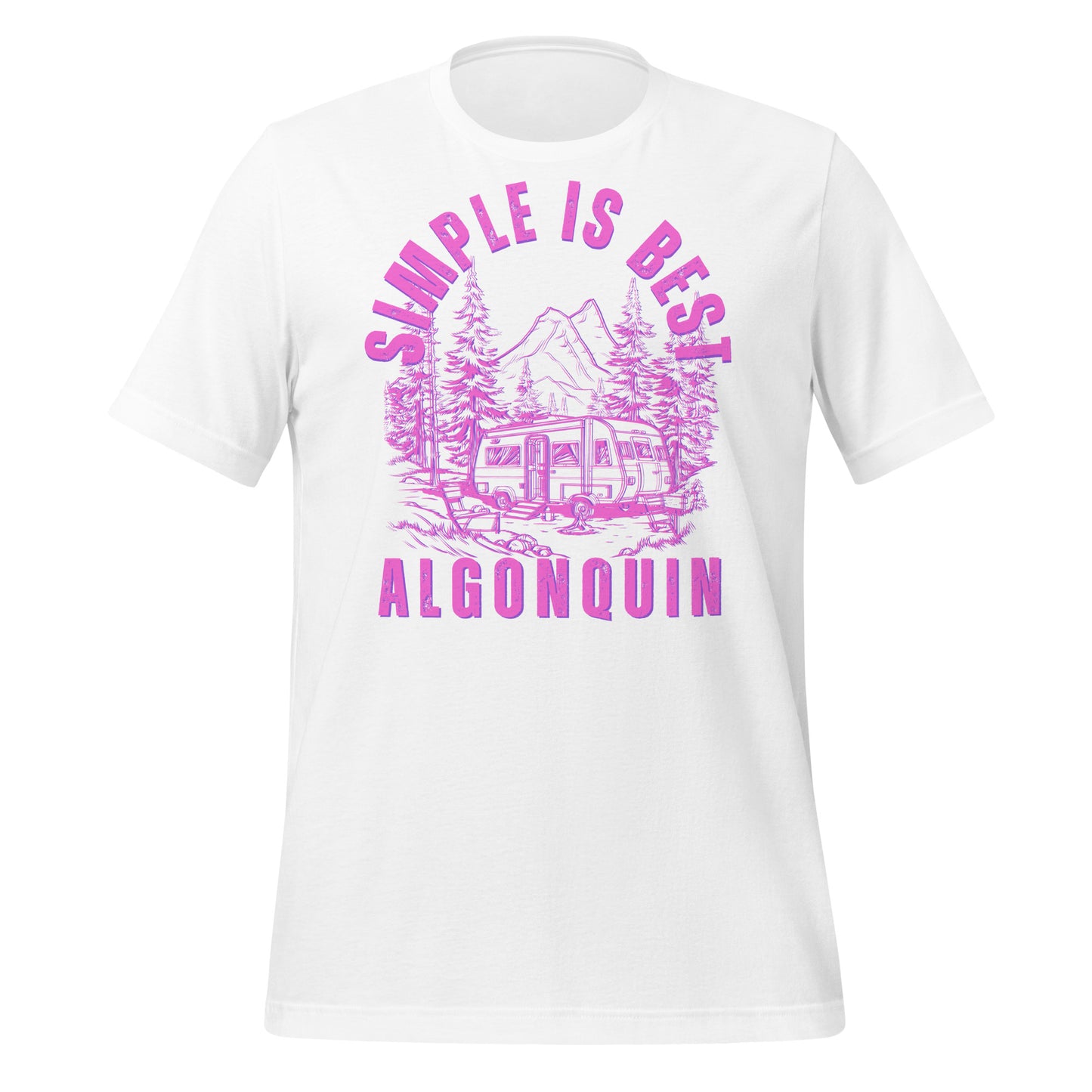 Algonquin Simple is Best Trailer - Unisex t-shirt