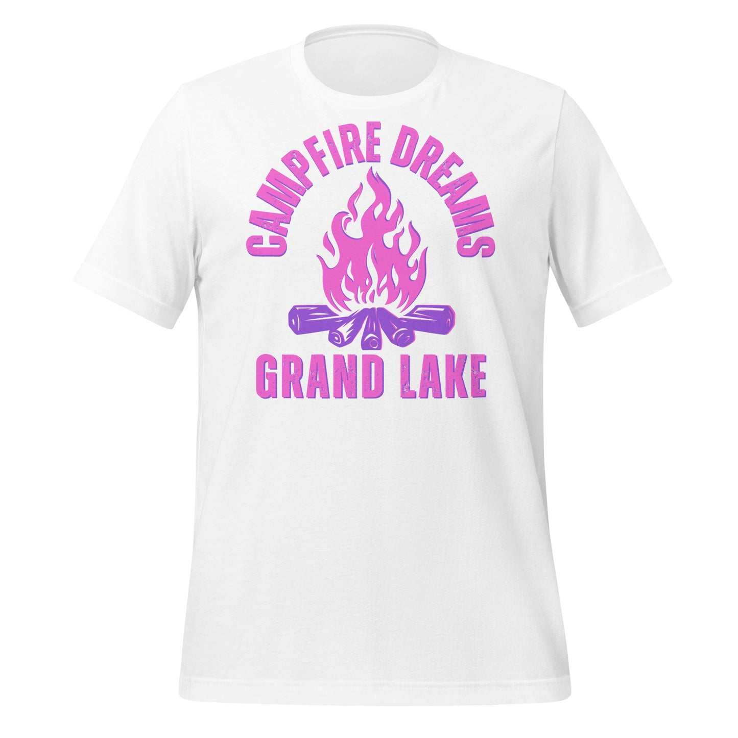 Grand Lake Campfire Dreams Pink - Unisex t-shirt