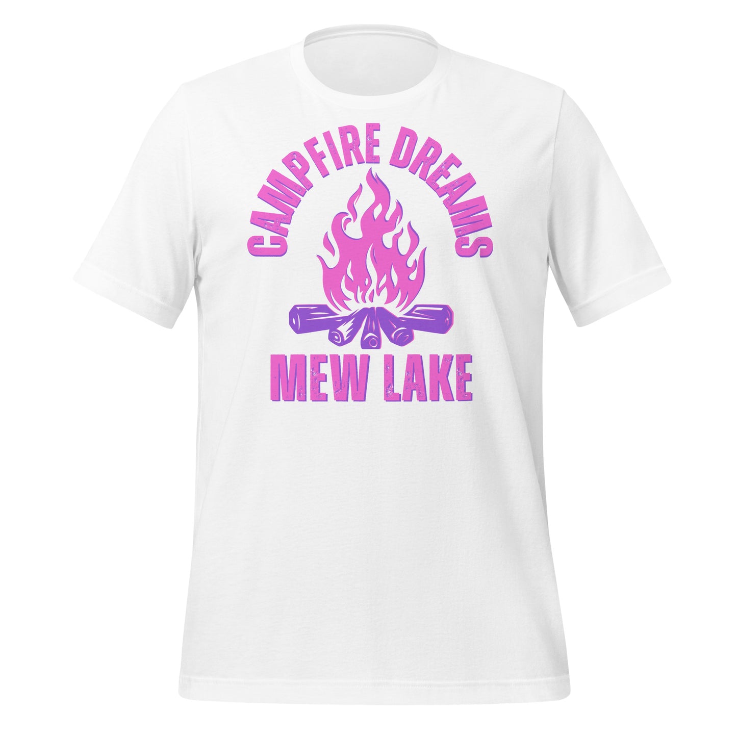 Mew Lake Campfire Dreams Pink - Unisex t-shirt
