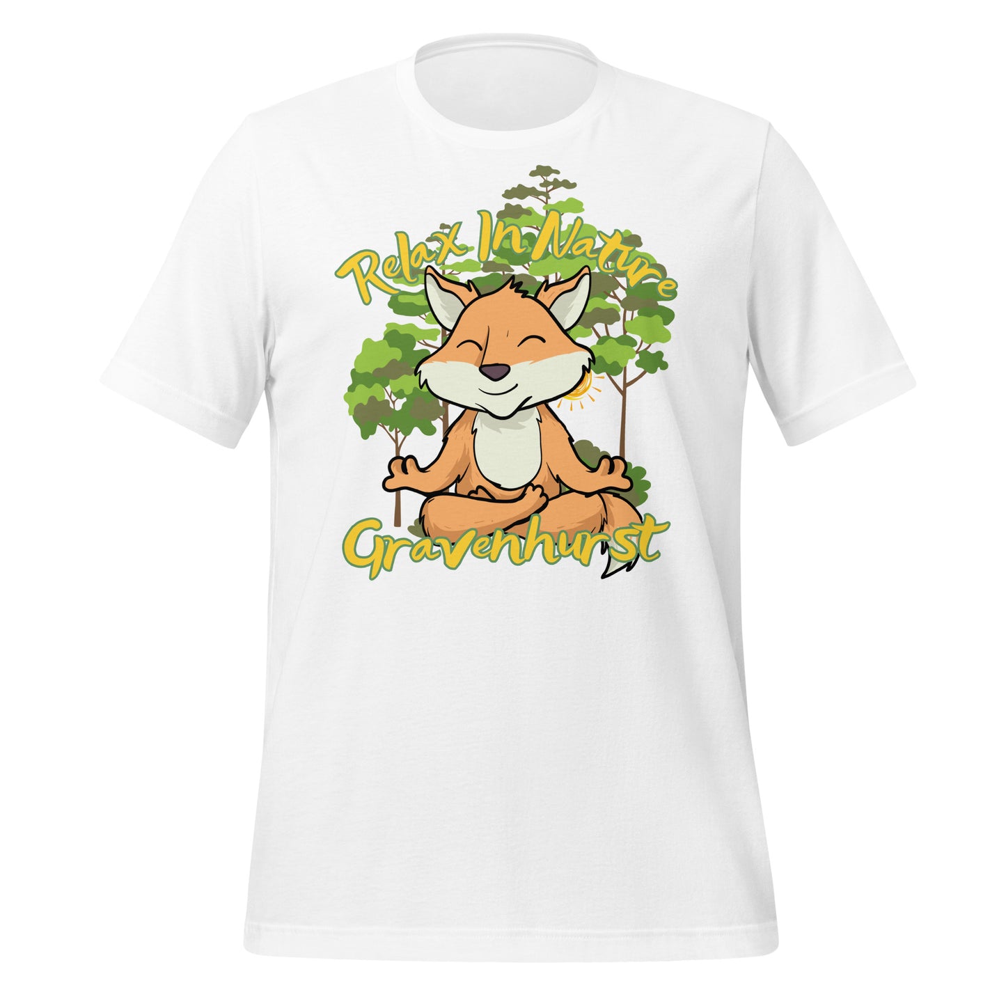 Gravenhurst Relax in Nature Fox - Unisex t-shirt