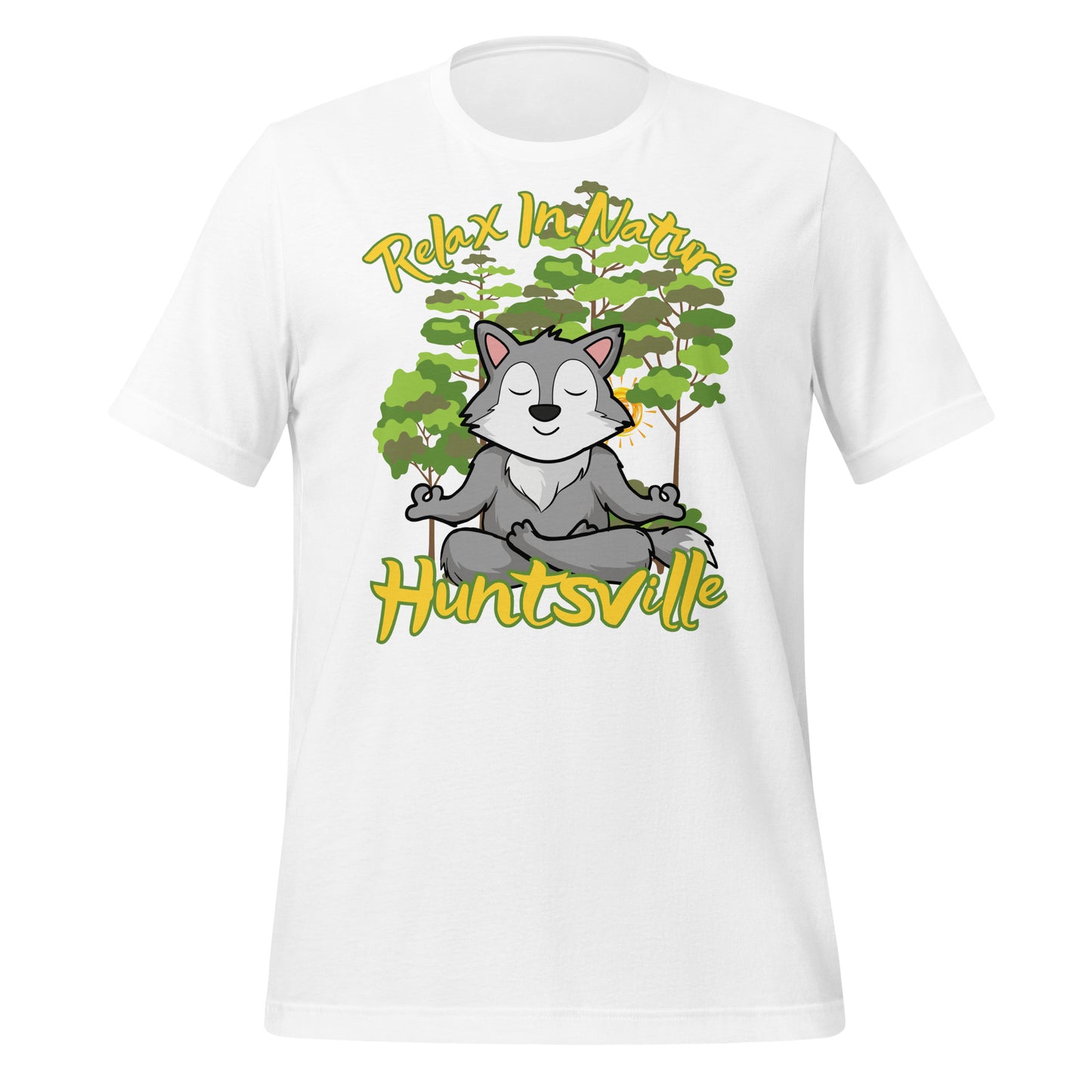 Huntsville Relax in Nature Wolf - Unisex t-shirt