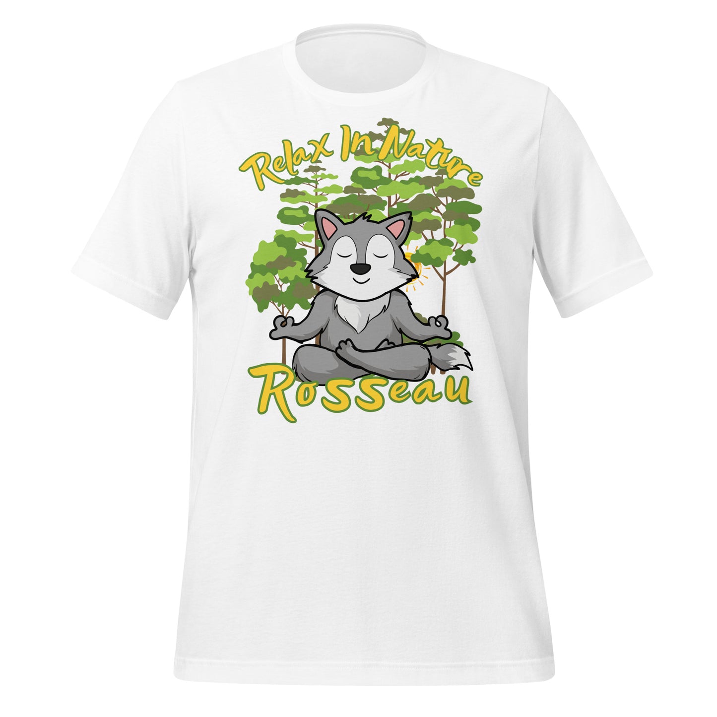 Rosseau Relax in Nature Wolf - Unisex t-shirt
