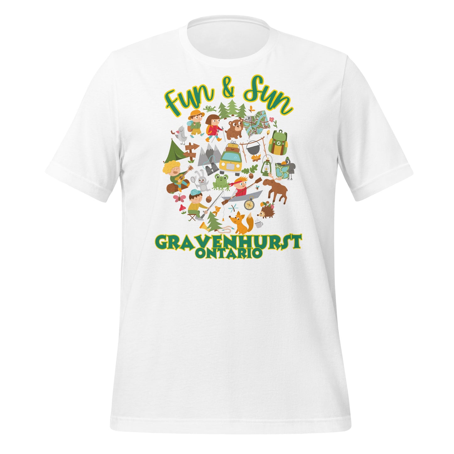 Gravenhurst Ontario Fun & Sun - Unisex t-shirt