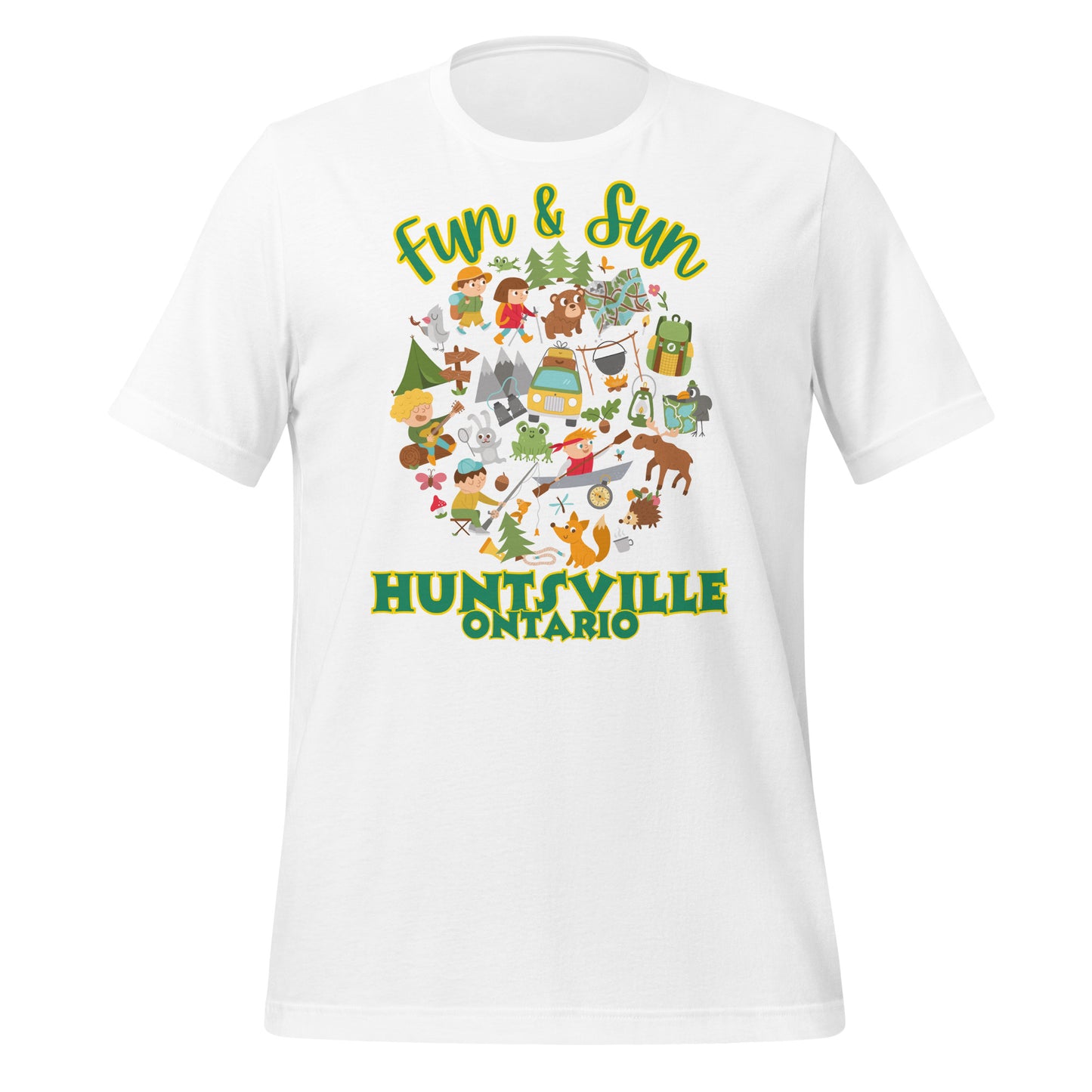 Huntsville Ontario Fun & Sun - Unisex t-shirt