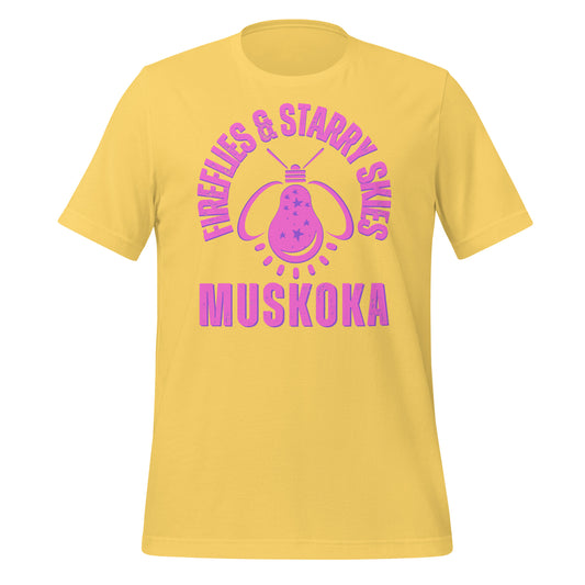 Fireflies & Starry Skies Muskoka - Unisex t-shirt