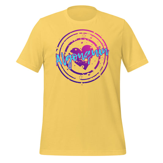 Algonquin Heart Stamp - Unisex t-shirt