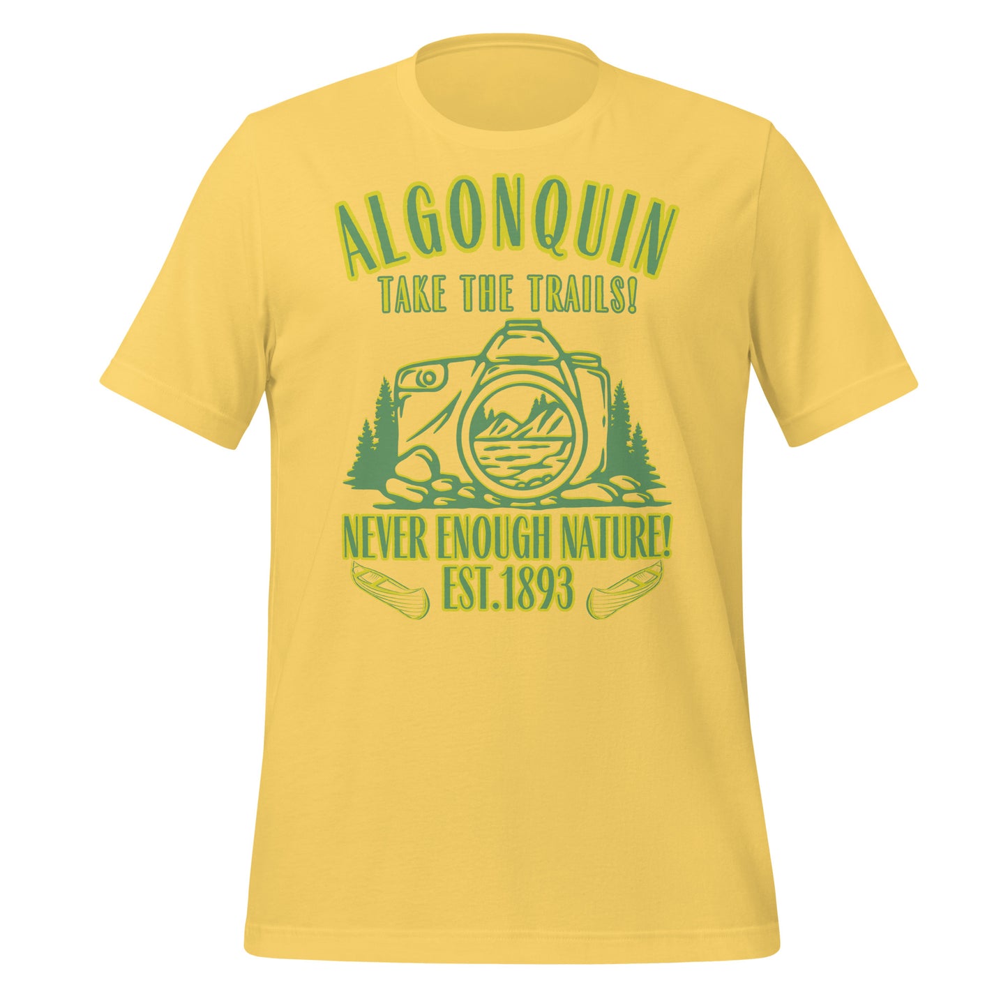 Algonquin Take The Trails Vintage Look - Unisex t-shirt