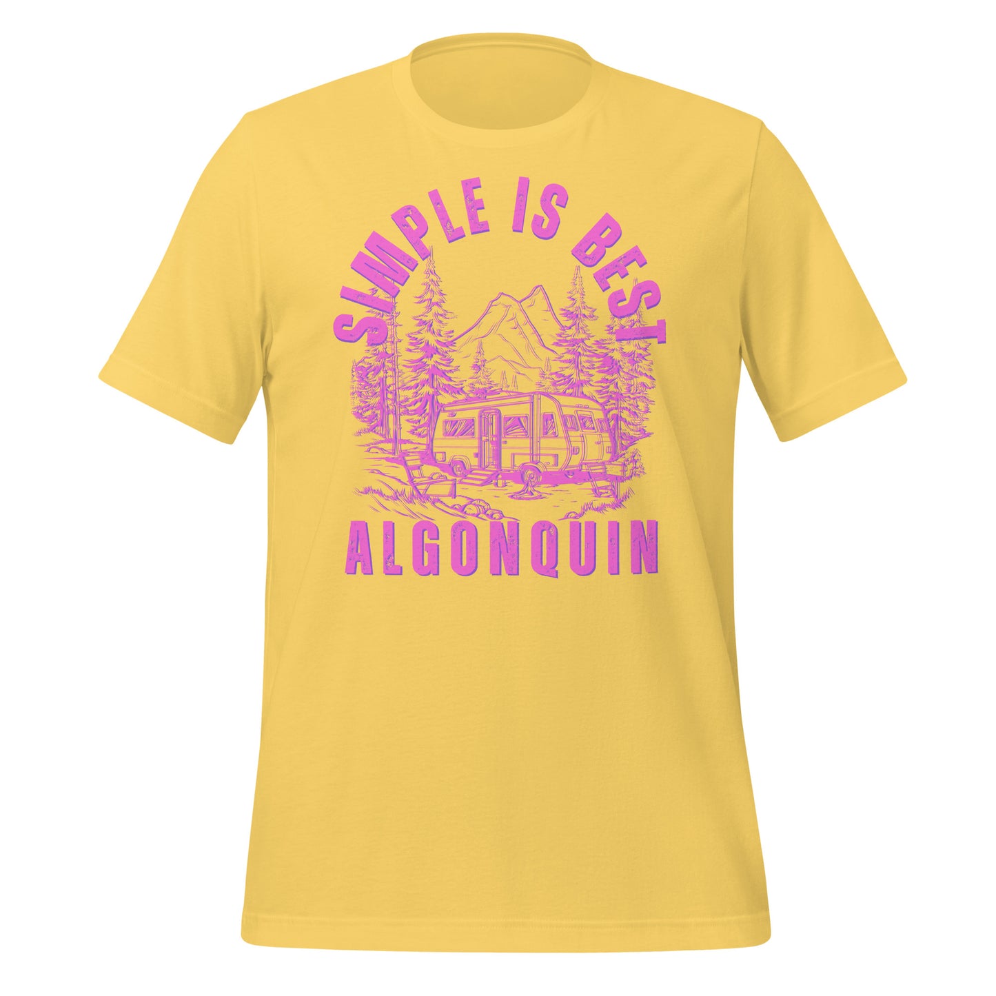 Simple is Best Algonquin Trailer - Unisex t-shirt