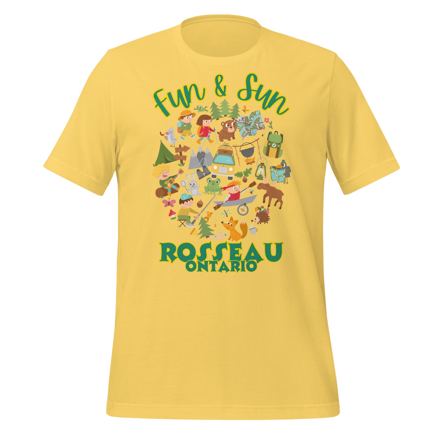 Fun & Sun Rosseau Ontario - Unisex t-shirt