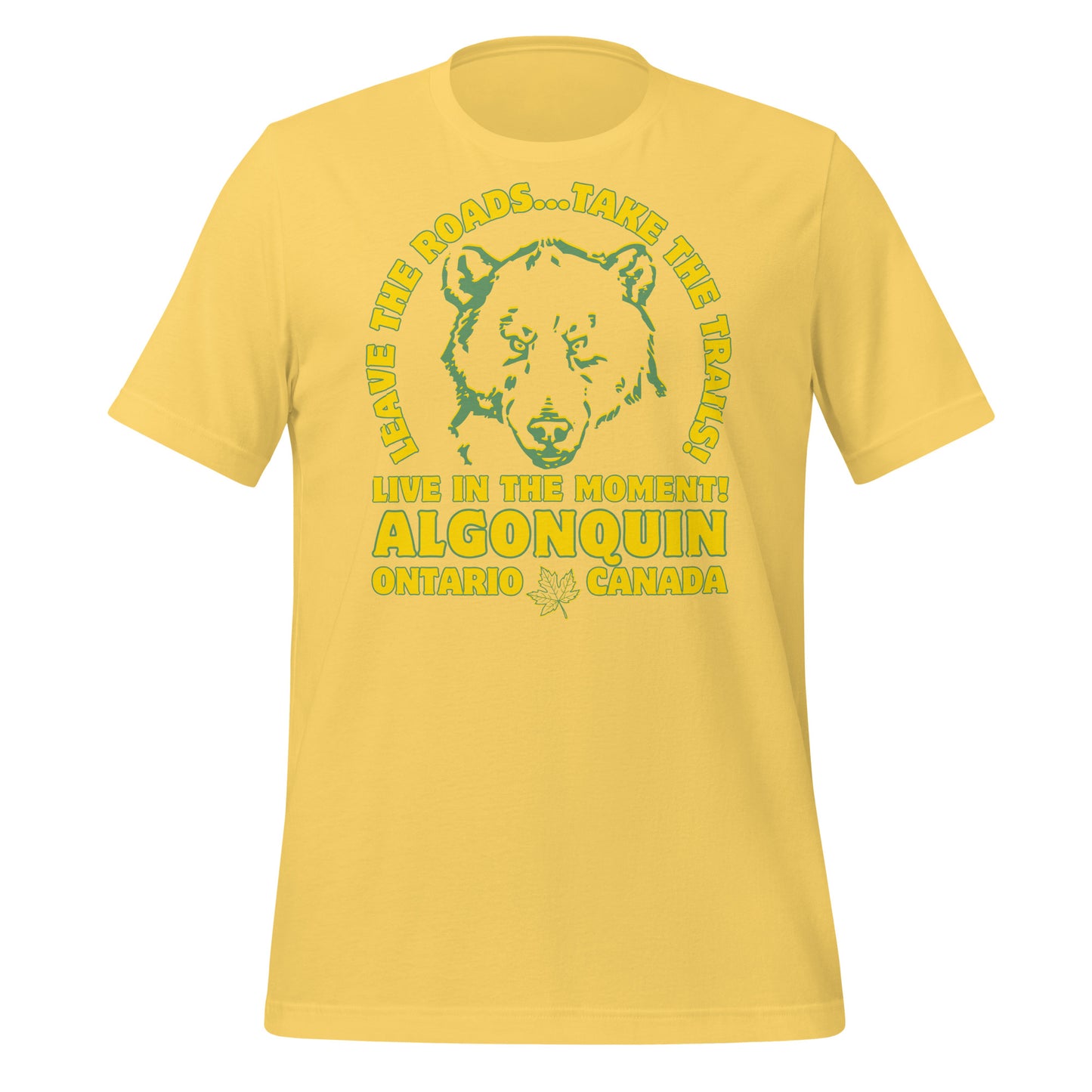 Leave The Roads Take The Trails Algonquin - Unisex t-shirt