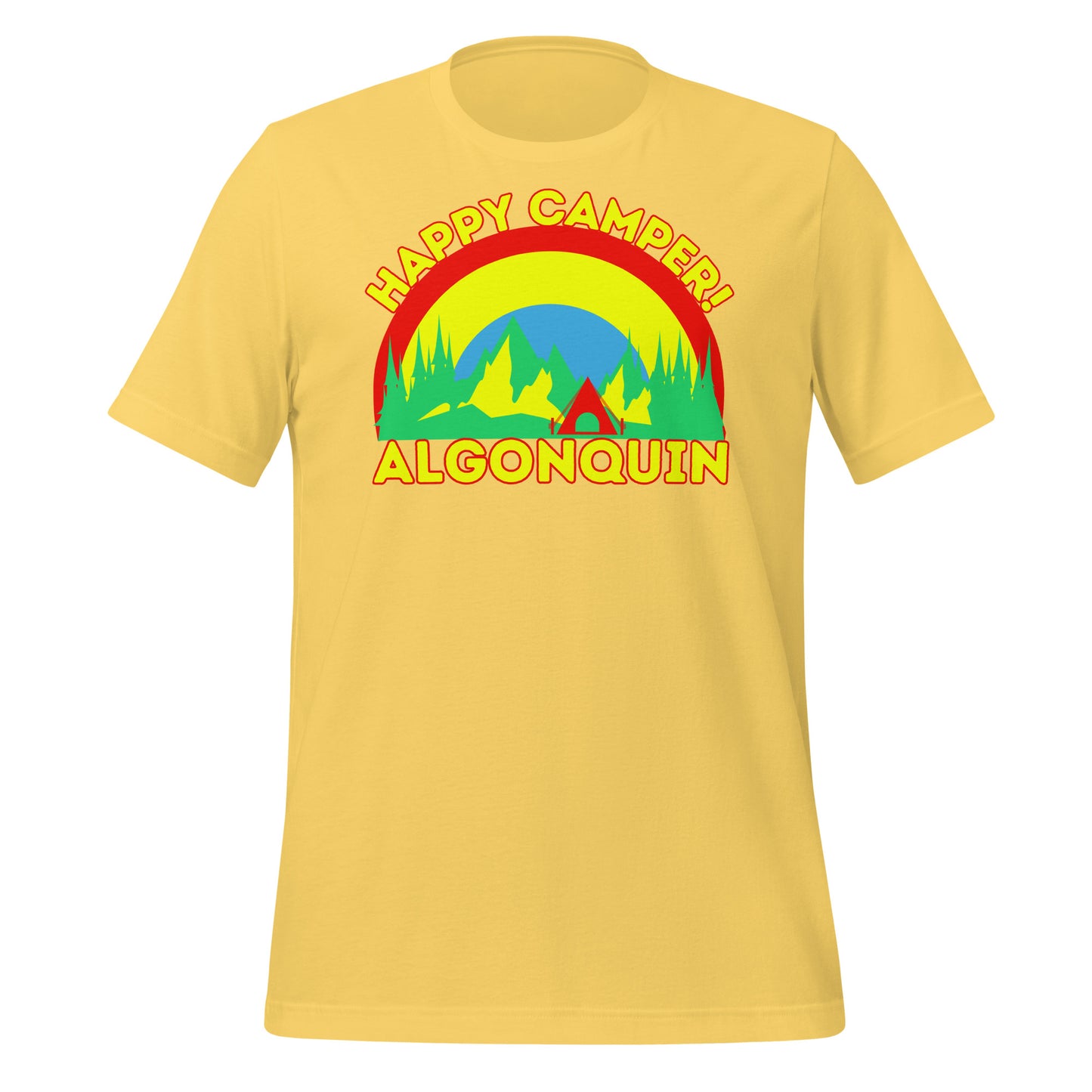 Happy Camper Algonquin Rainbow - Unisex t-shirt