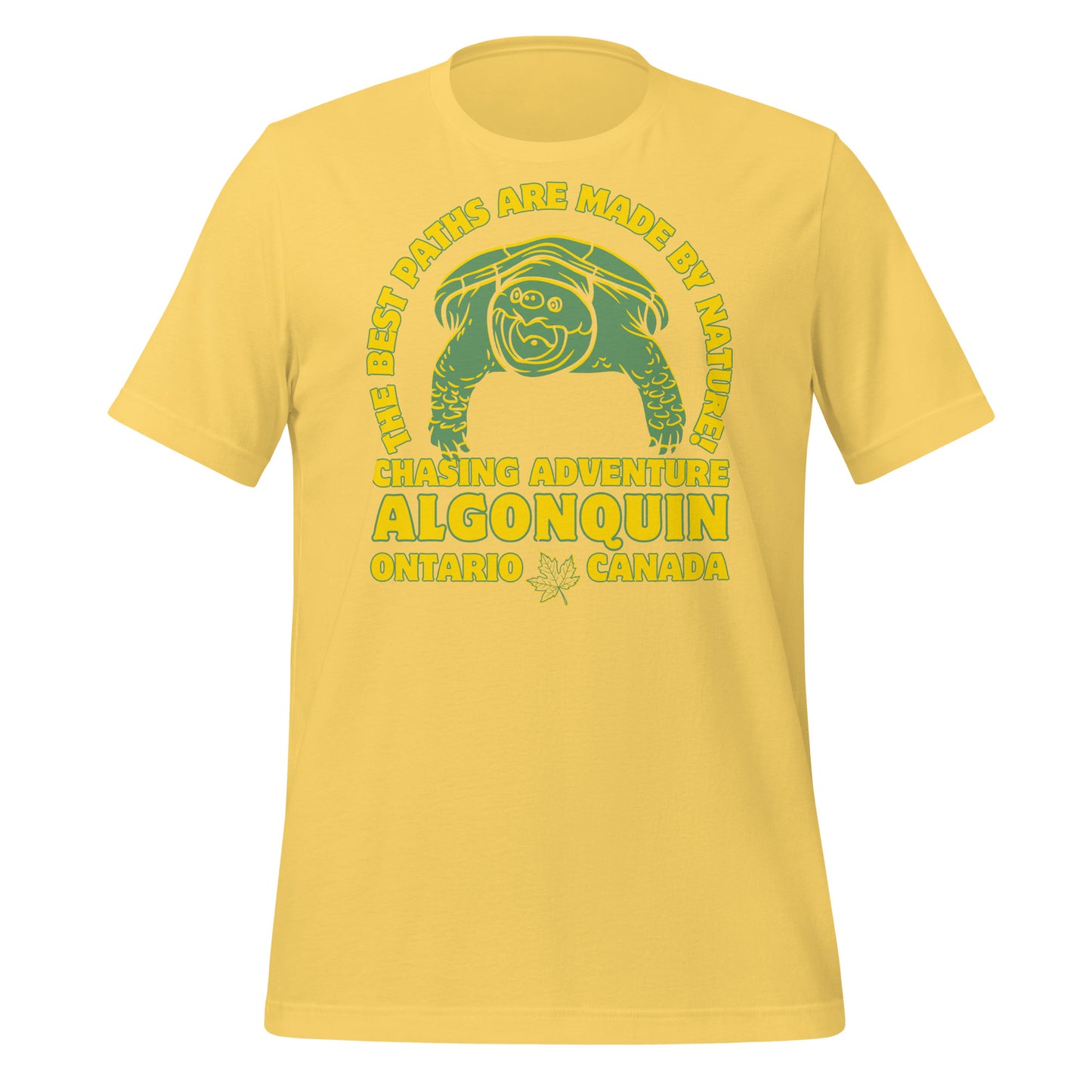 The Best Paths Are Made By Nature Algonquin - Unisex t-shirt