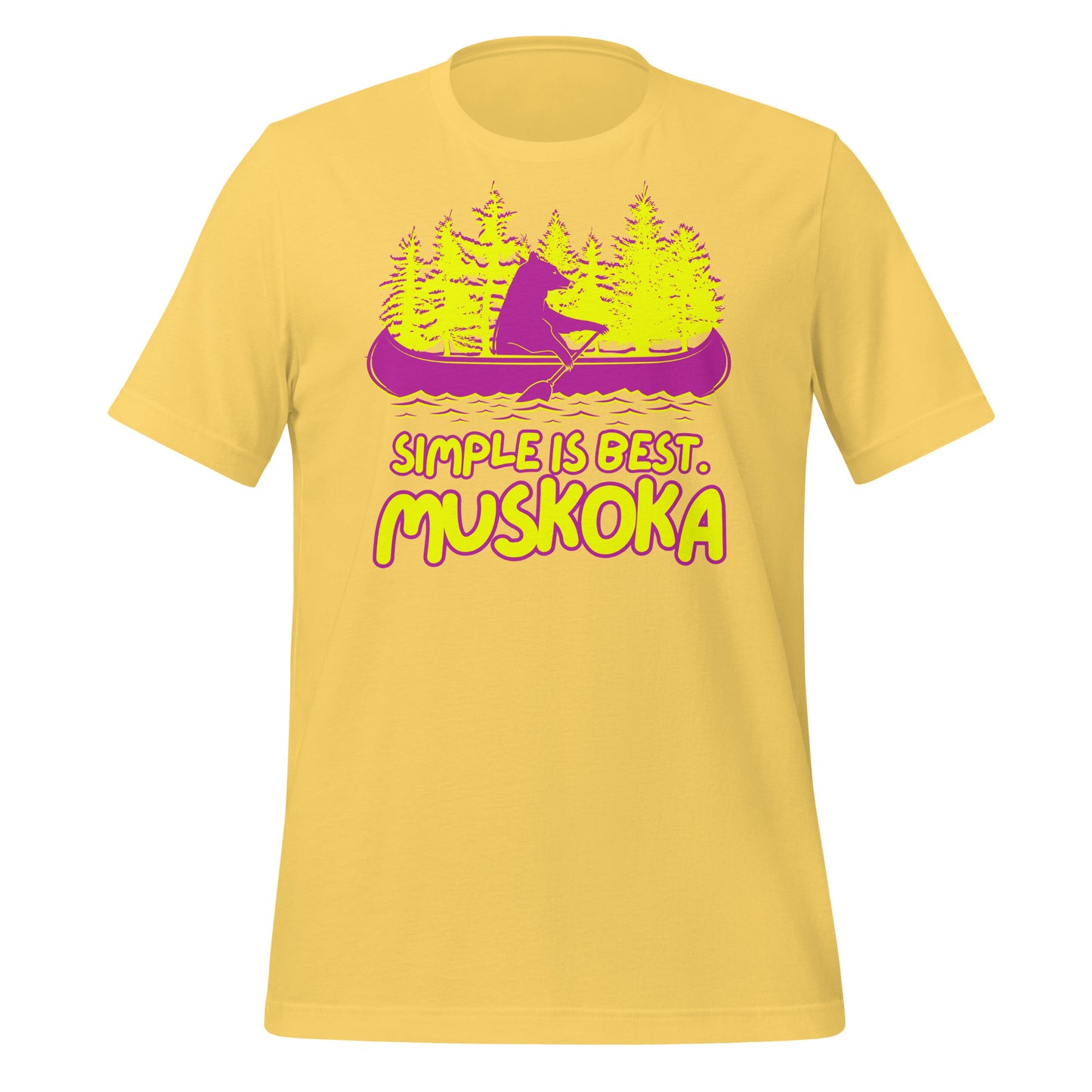 Simple Is Best Muskoka - Unisex t-shirt