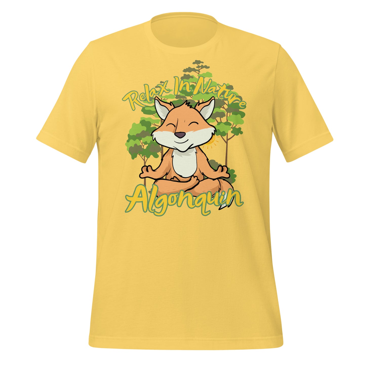 Algonquin Relax in Nature Fox - Unisex t-shirt