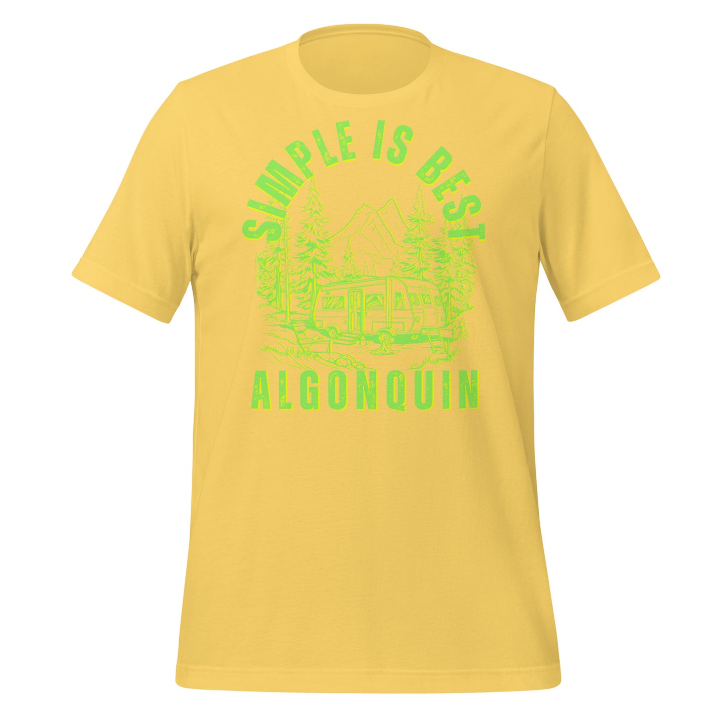 Algonquin Simple Is Best Trailer - Unisex t-shirt