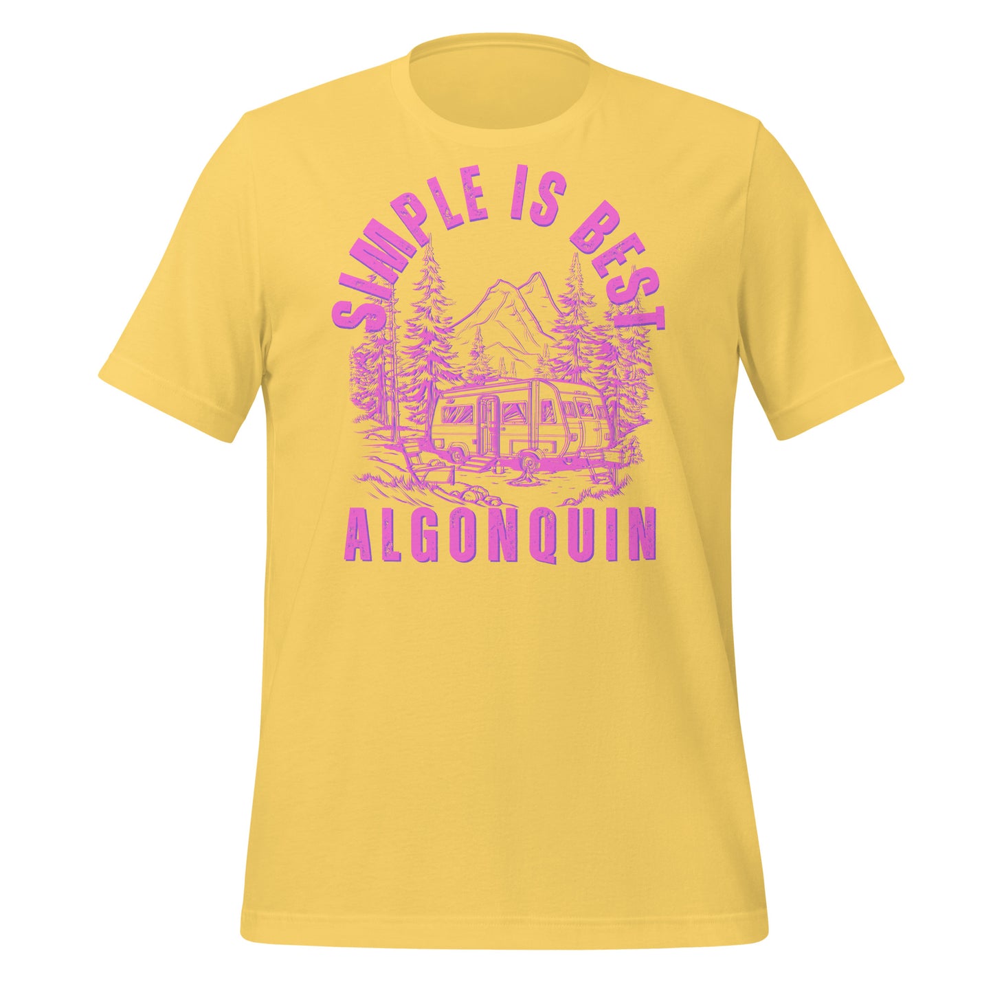 Algonquin Simple is Best Trailer - Unisex t-shirt