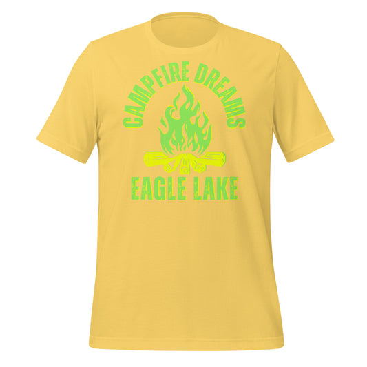 Eagle Lake Campfire Dreams - Unisex t-shirt