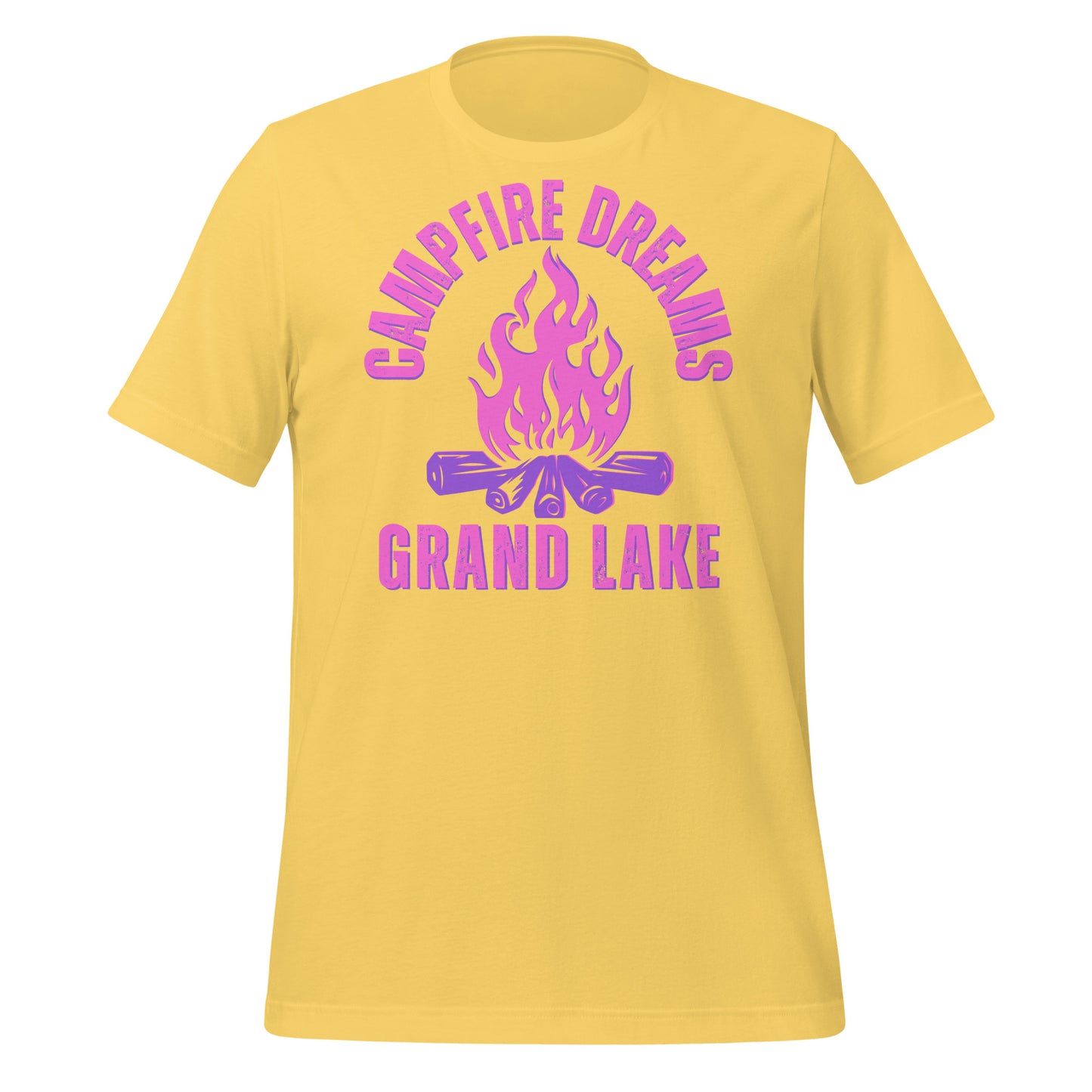 Grand Lake Campfire Dreams Pink - Unisex t-shirt