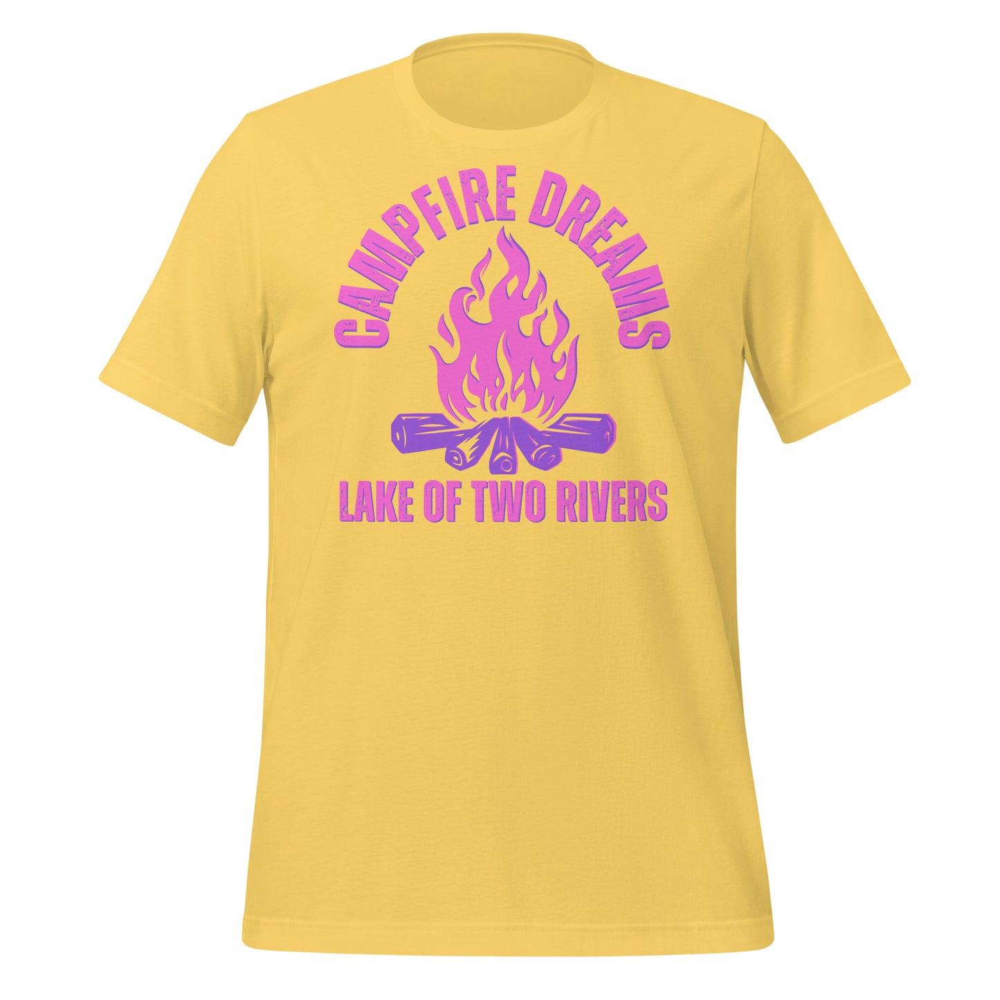 Lake of Two Rivers Campfire Dreams Pink - Unisex t-shirt