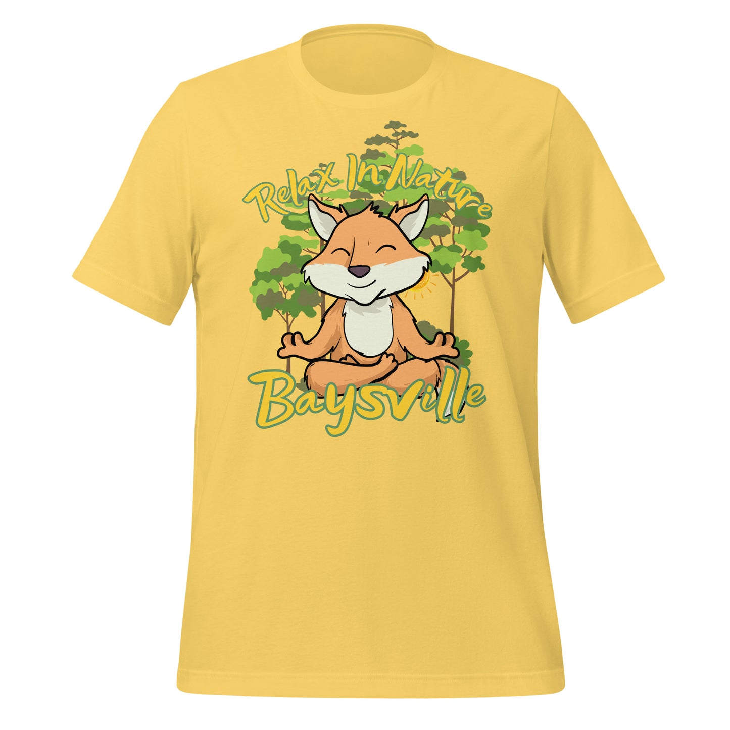 Baysville Relax in Nature Fox - Unisex t-shirt