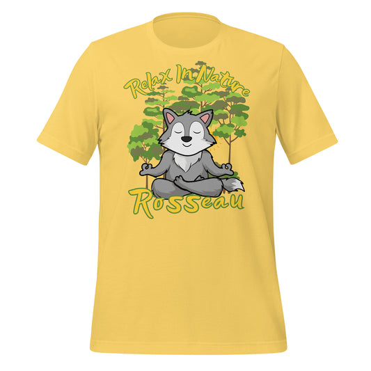 Rosseau Relax in Nature Wolf - Unisex t-shirt