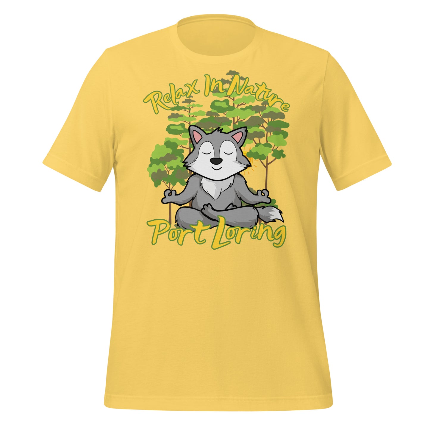 Port Loring Relax in Nature Wolf - Unisex t-shirt