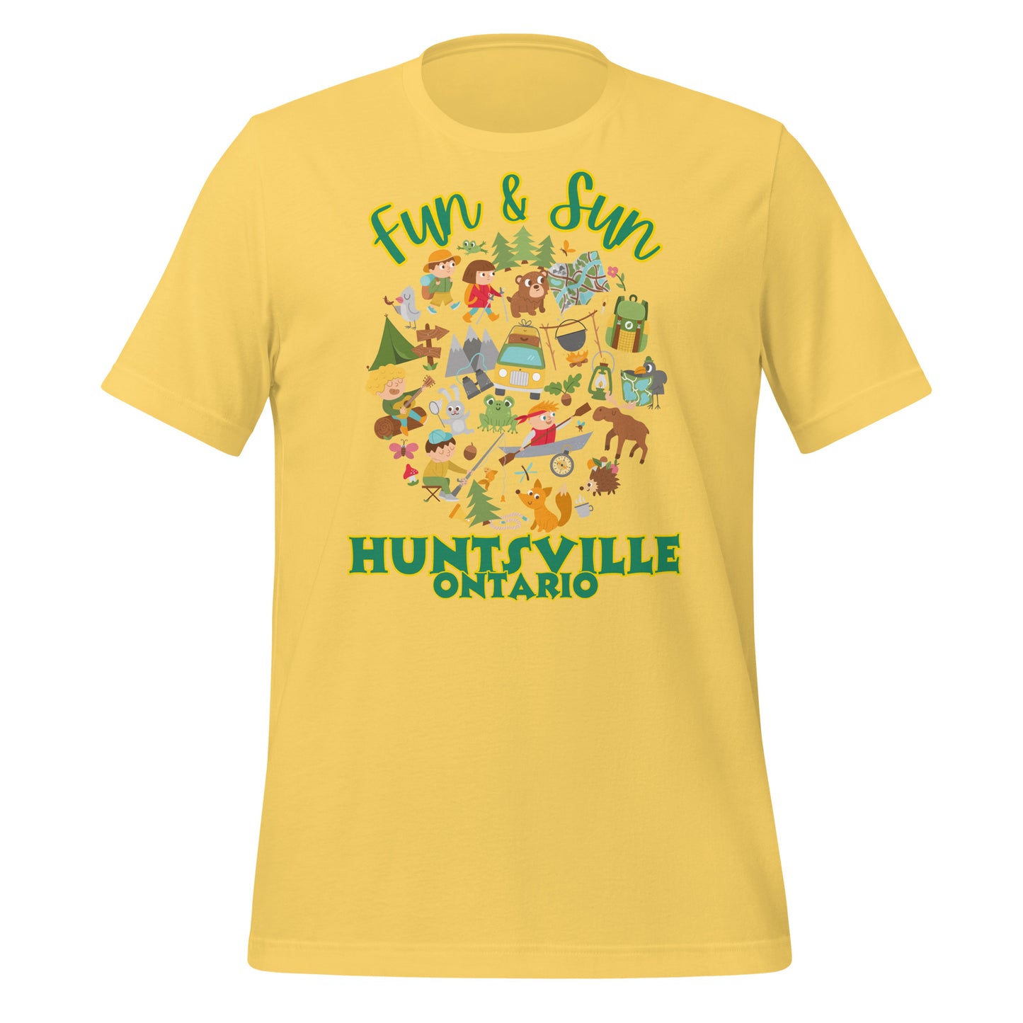 Huntsville Ontario Fun & Sun - Unisex t-shirt